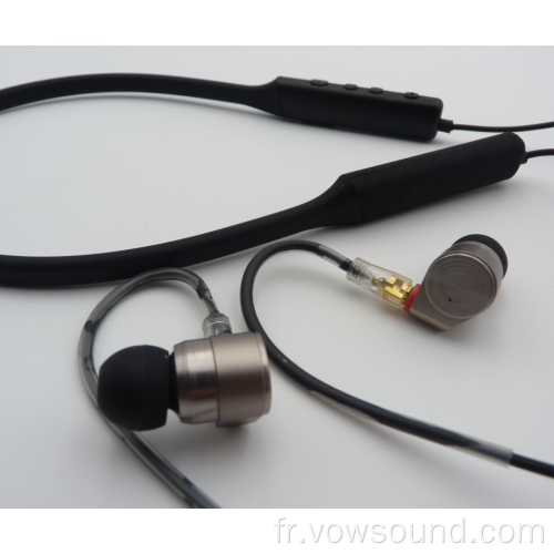 Écouteurs sans fil de tour de cou sans fil HIFI de sport